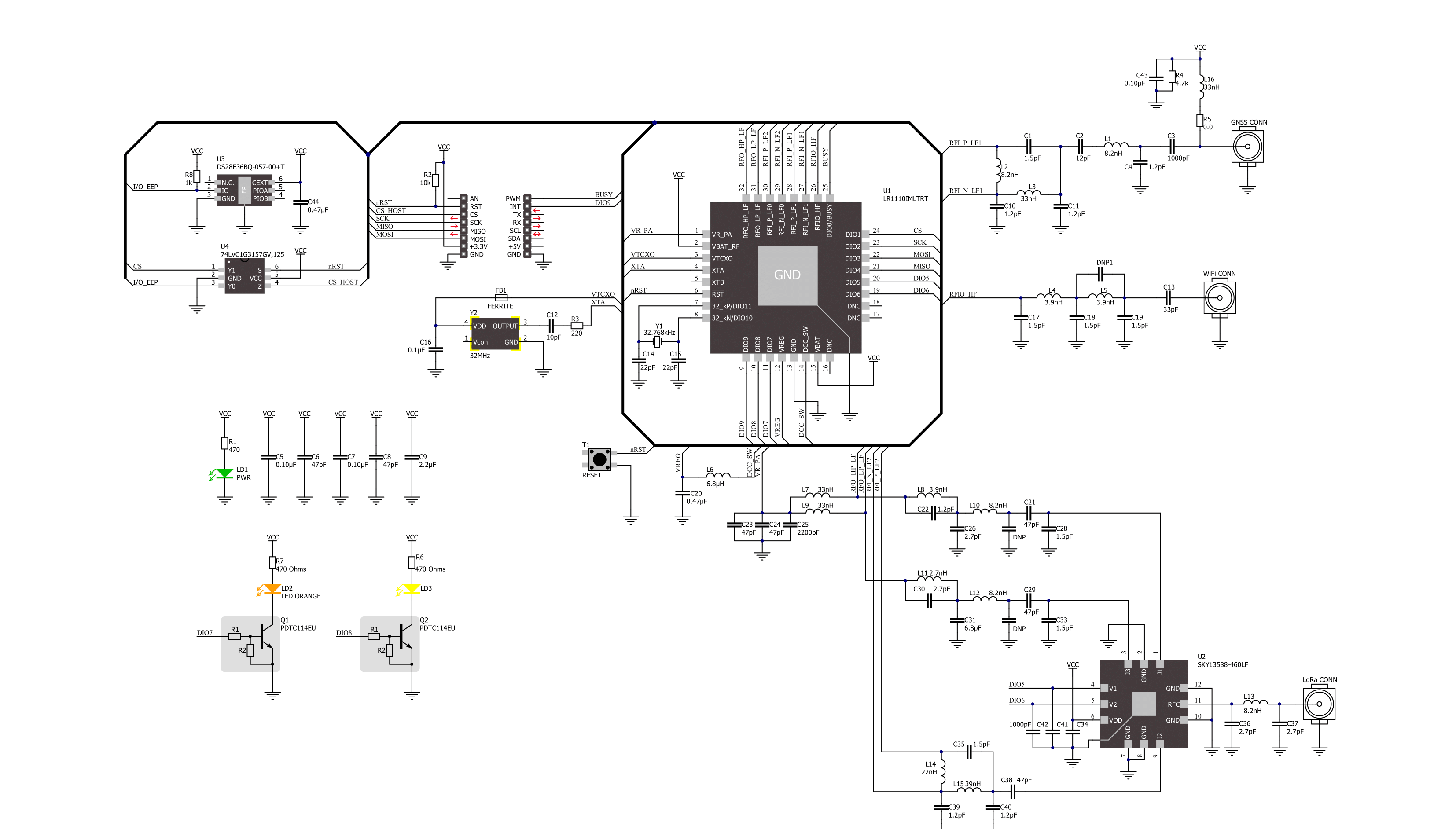 LR IoT Click Schematic schematic