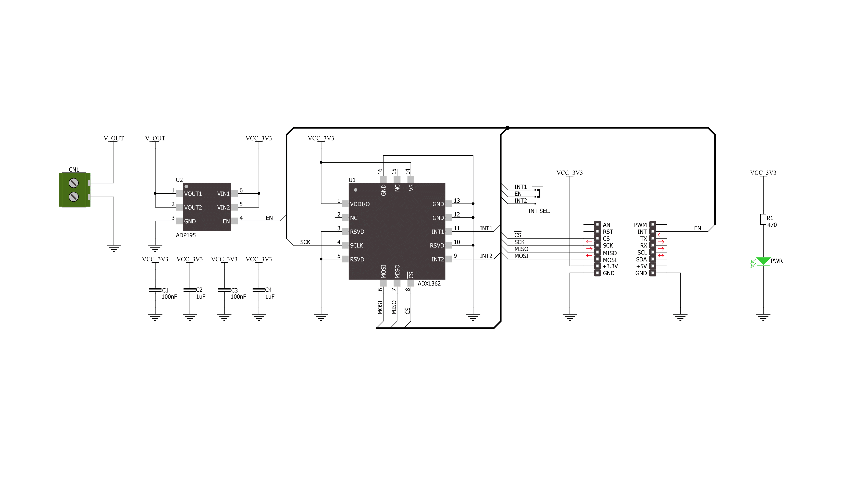 Shake2Wake Click Schematic schematic