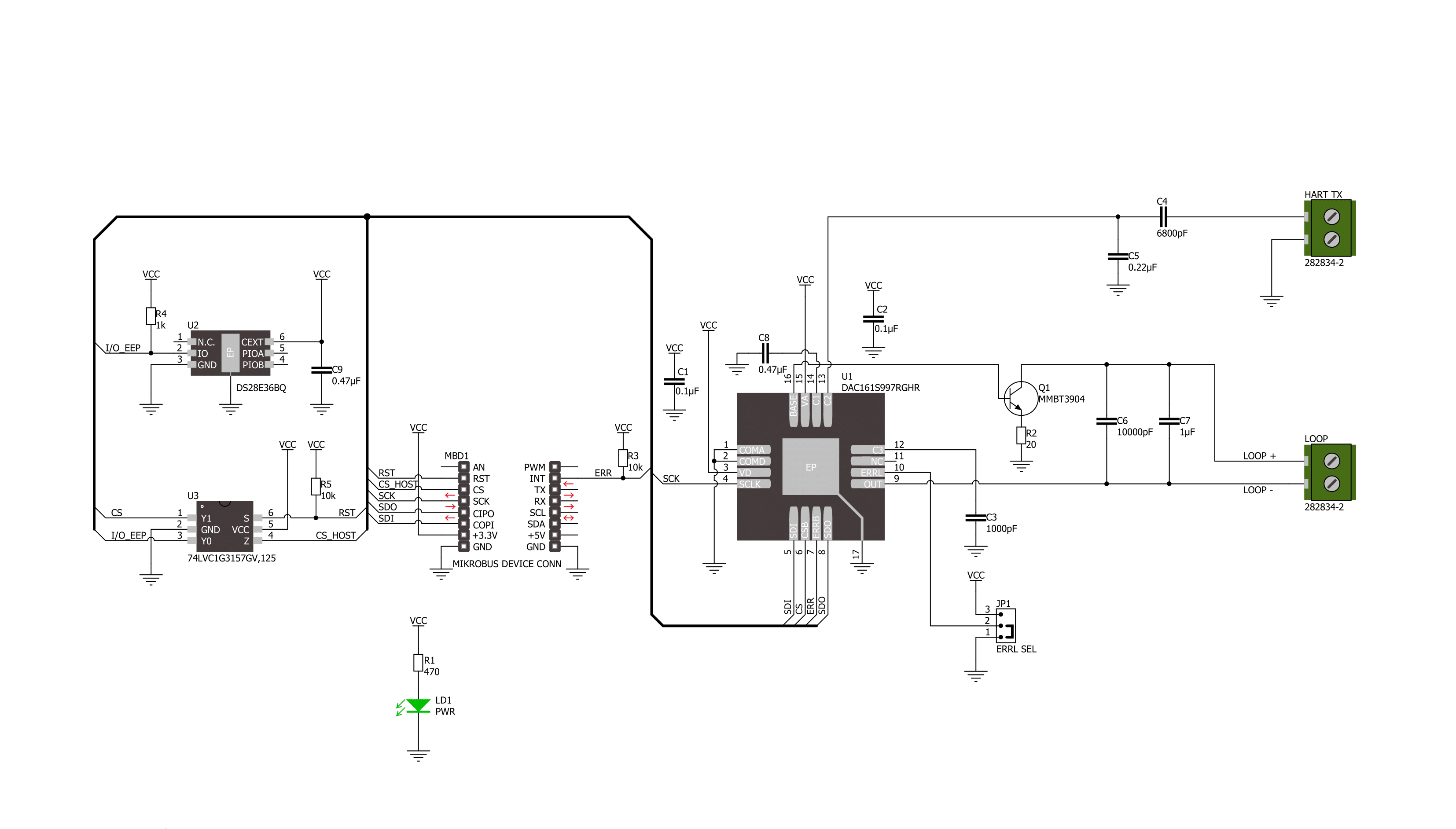 4-20mA T 2 Click Schematic schematic