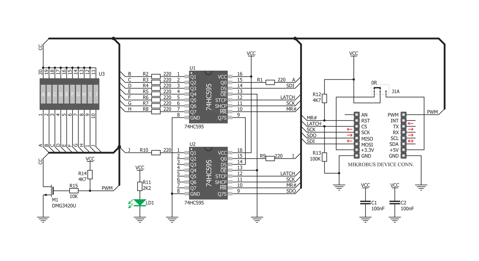 BarGraph Click Schematic schematic