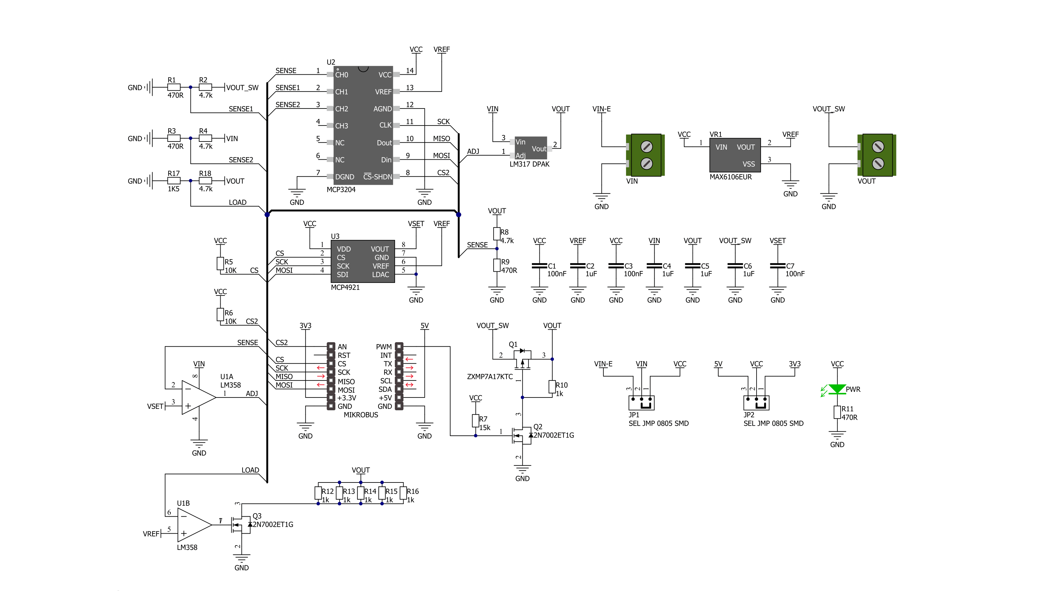 VREG Click Schematic schematic