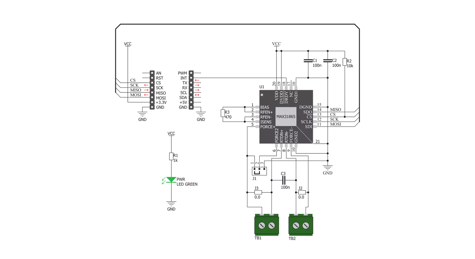 RTD Click Schematic schematic