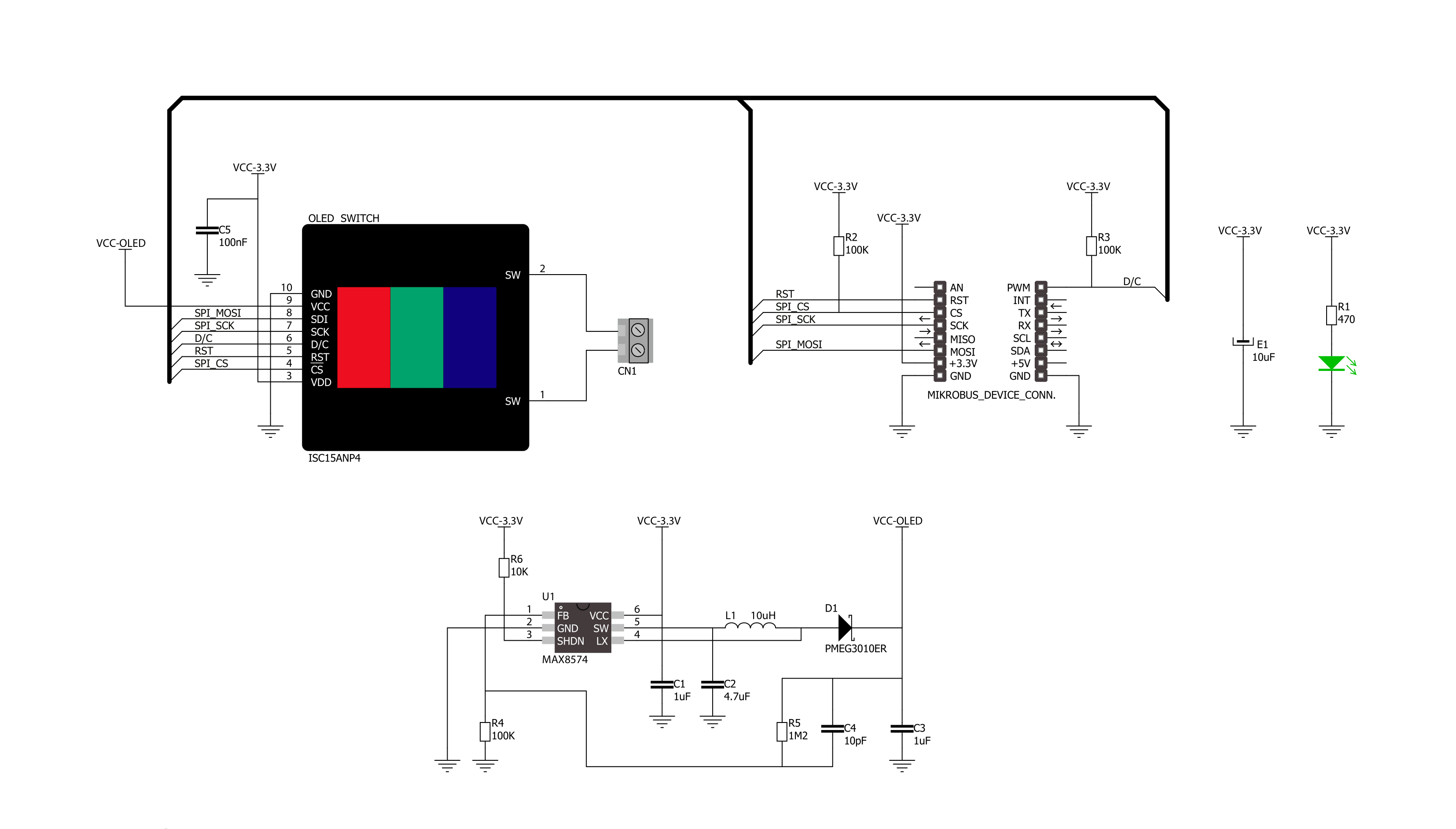 Oled Switch Click Schematic schematic