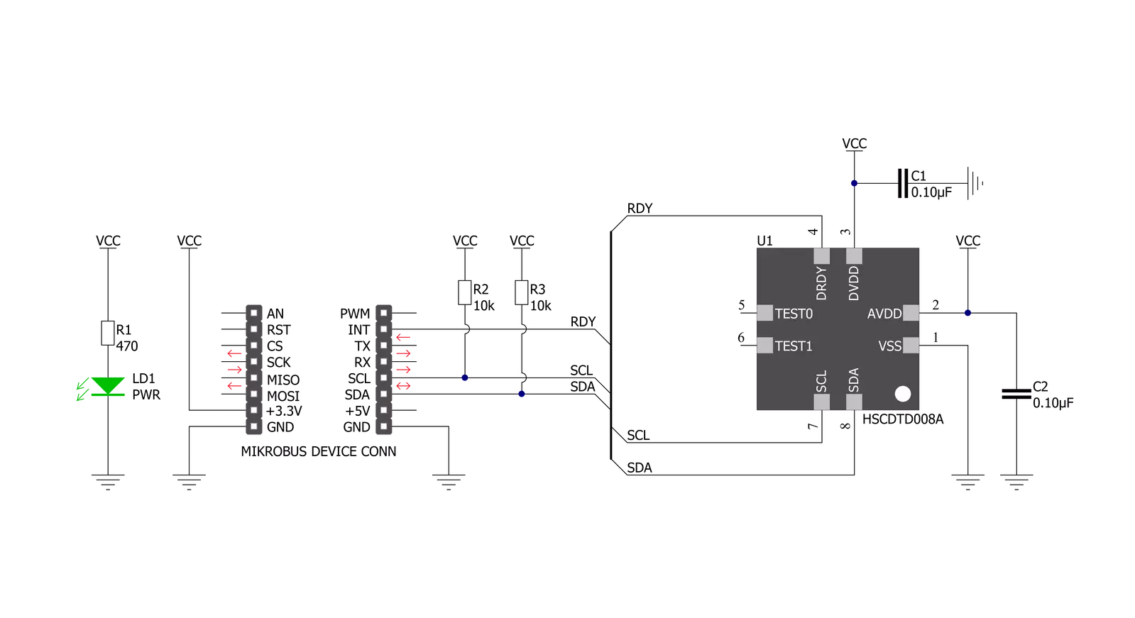 Compass 6 Click Schematic schematic