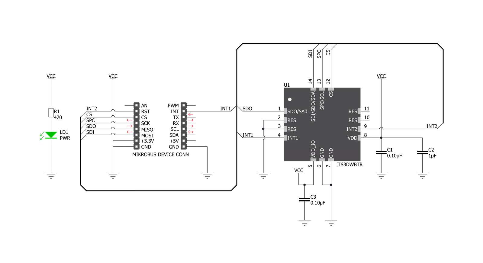 Accel 14 Click Schematic schematic