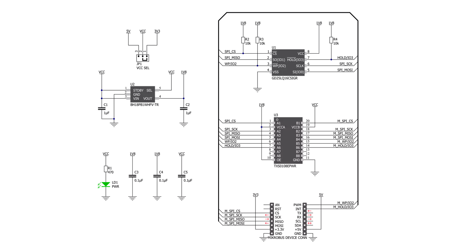 Flash 7 Click Schematic schematic