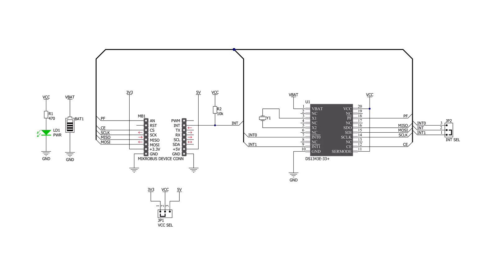 RTC 12 Click Schematic schematic