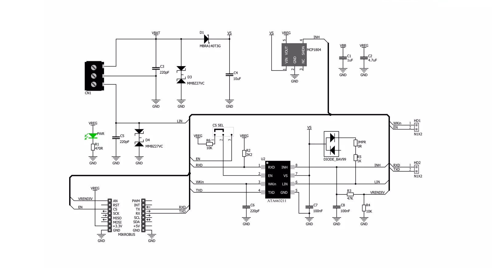 ATA663211 Click Schematic schematic