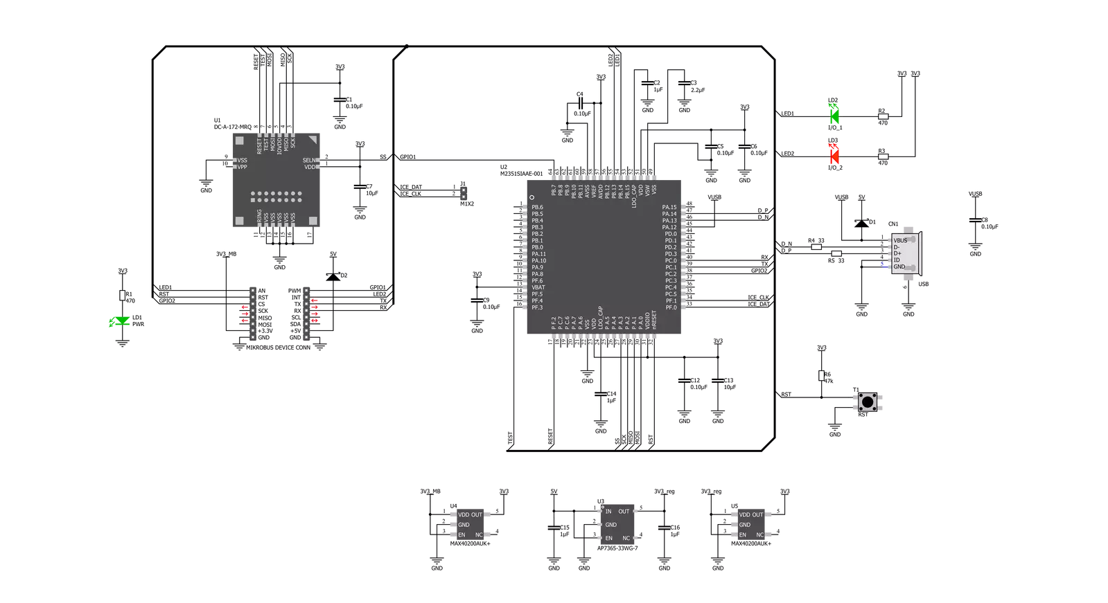 Fingerprint 2 Click Schematic schematic