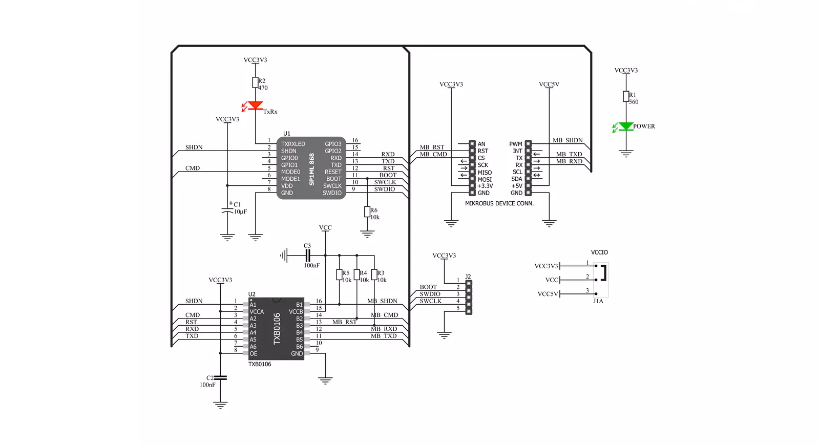 SPIRIT Click Schematic schematic