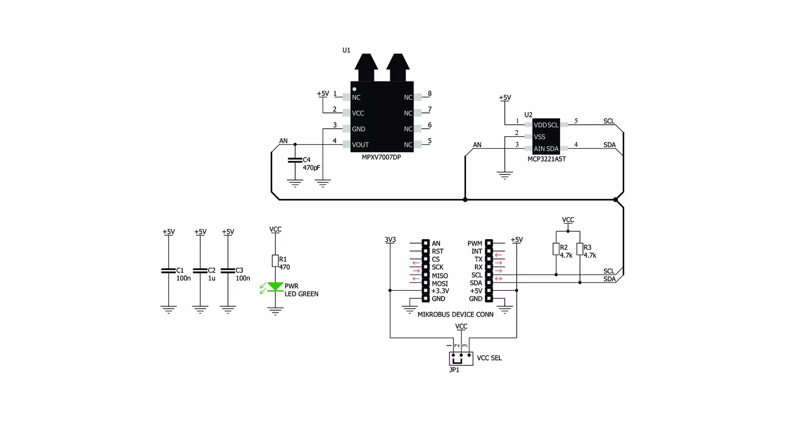 Diff Press Click Schematic schematic