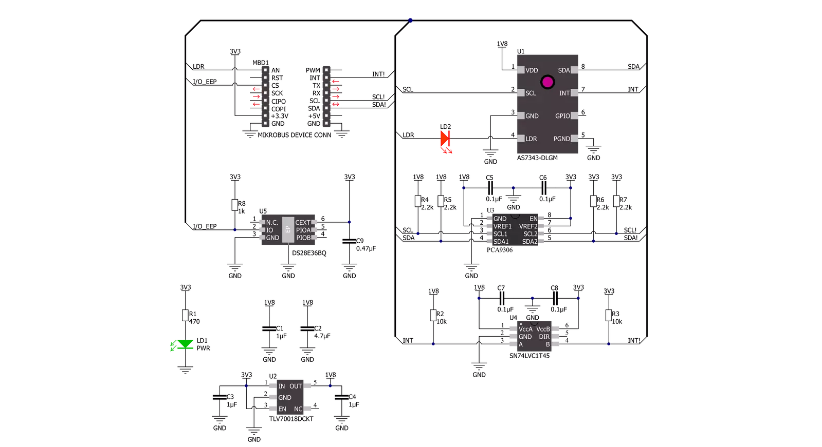 Color 16 Click Schematic schematic