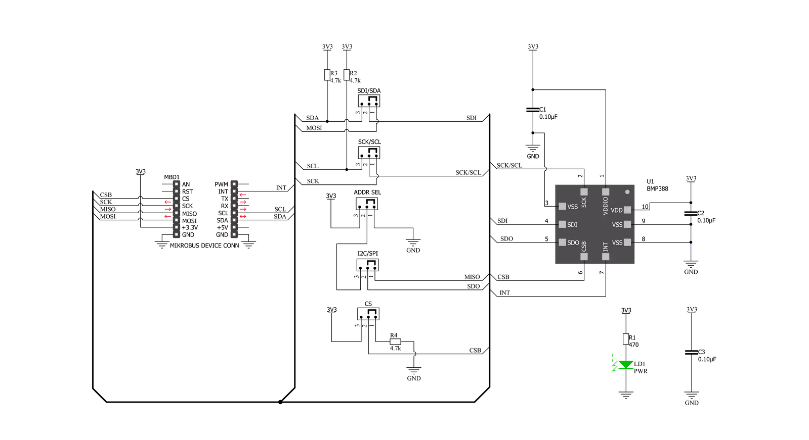 Pressure 5 Click Schematic schematic