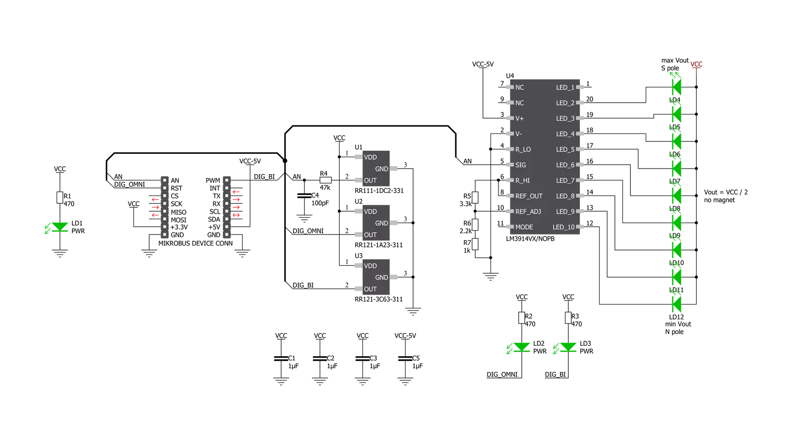 TMR mix-sens click Schematic schematic