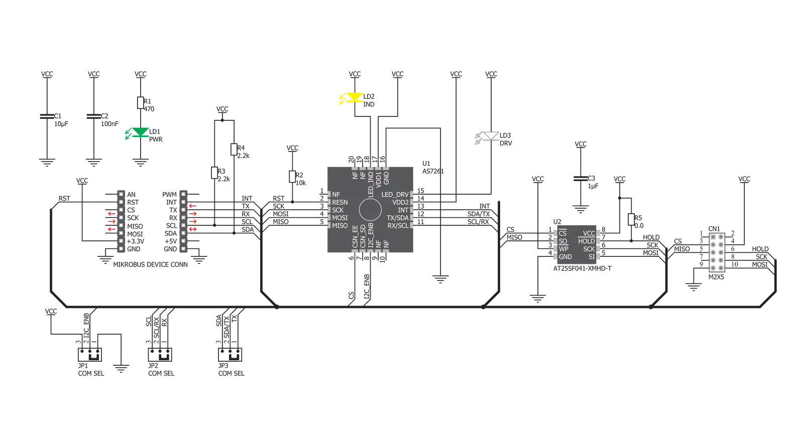 Spectral Click Schematic schematic