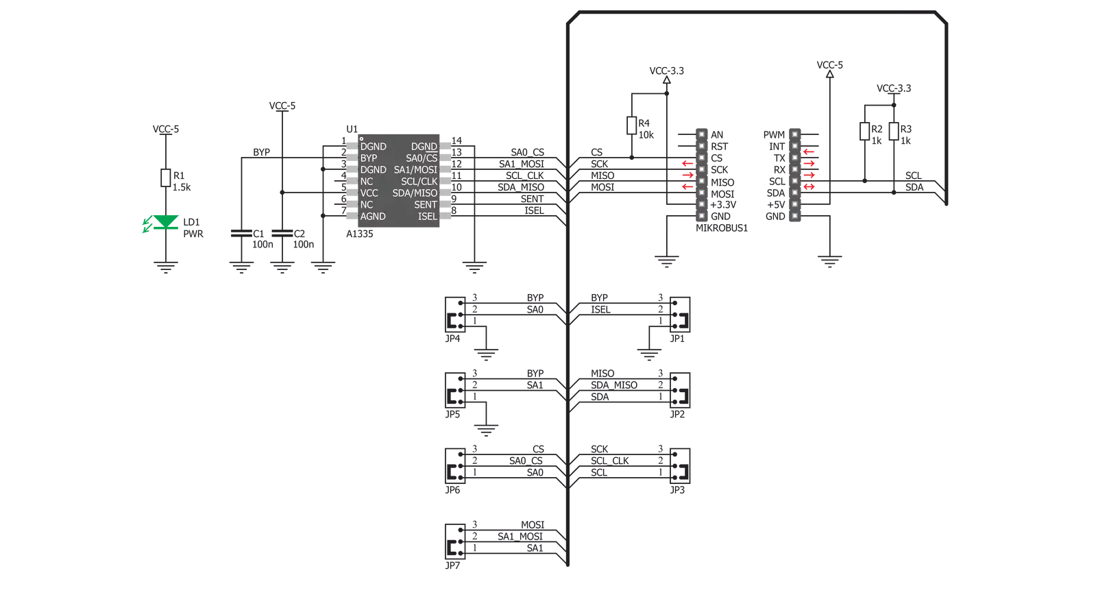 Angle Click Schematic schematic