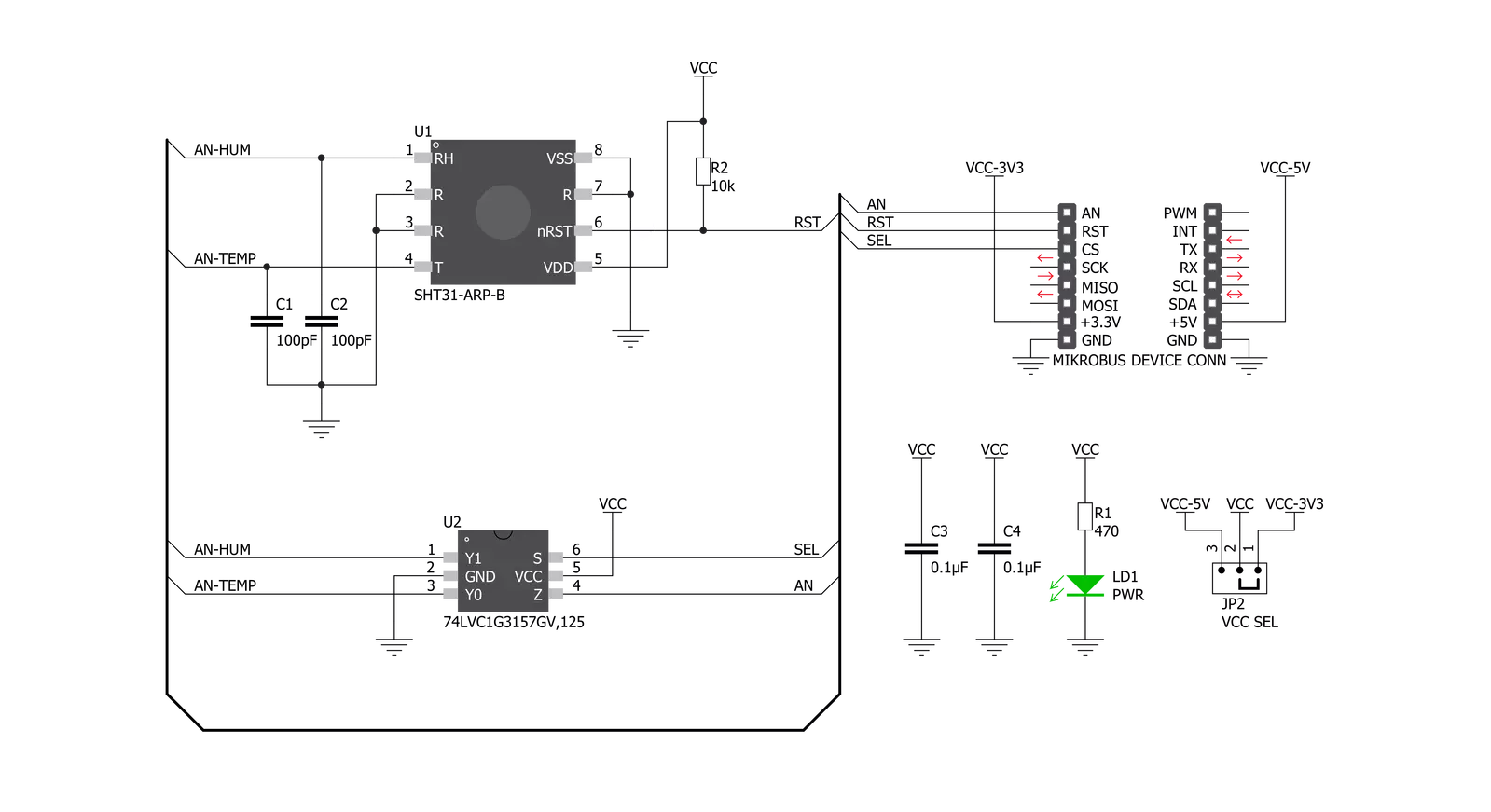 SHT AN Click Schematic schematic