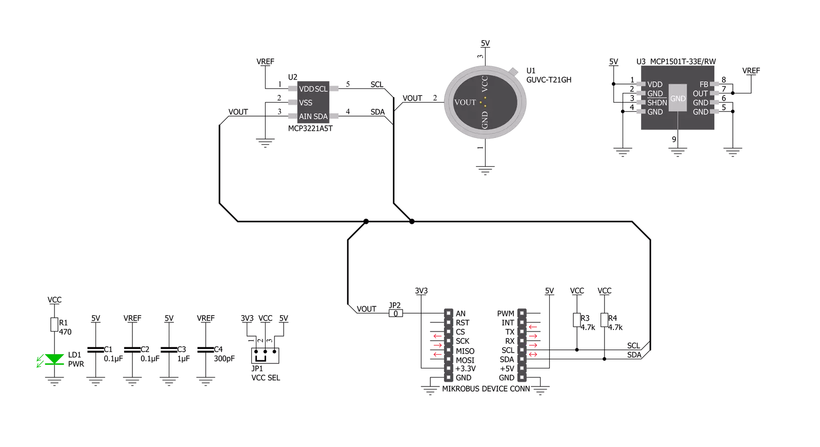 UVC Click Schematic schematic