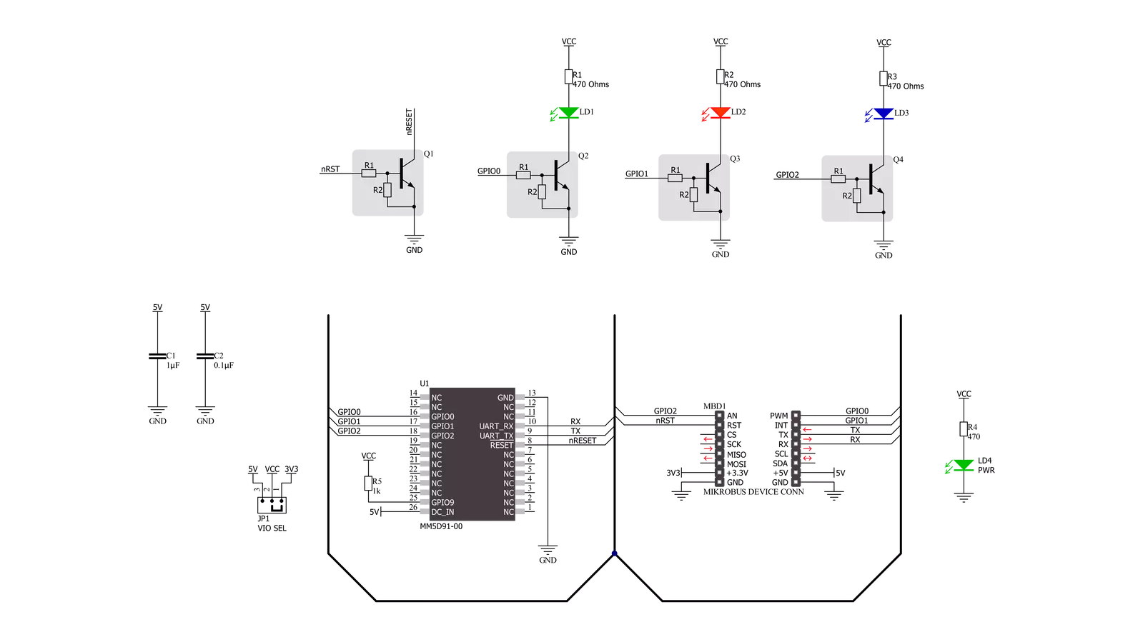 Radar Click Schematic schematic