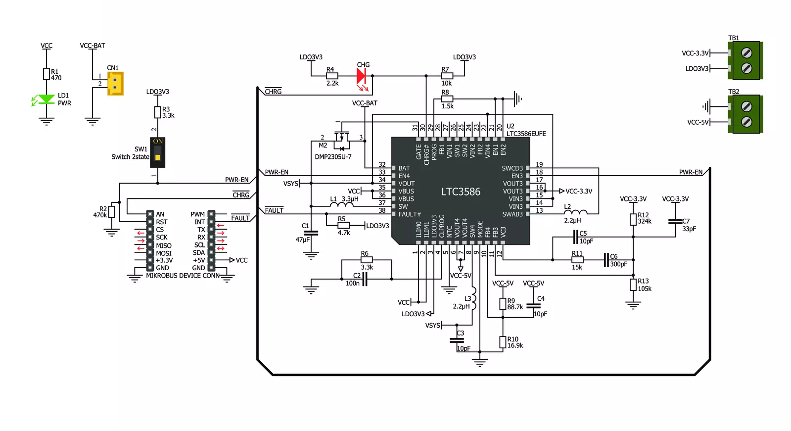 BATT-MAN Click Schematic schematic