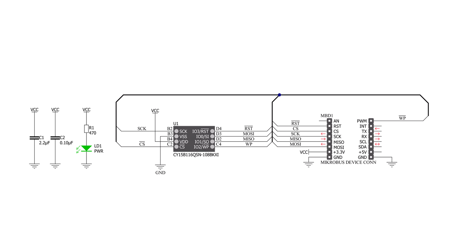 Excelon-Ultra Click Schematic schematic