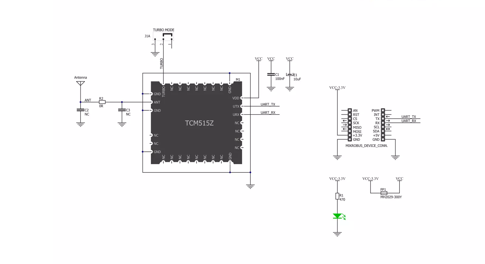 EnOcean 2 Click Schematic schematic