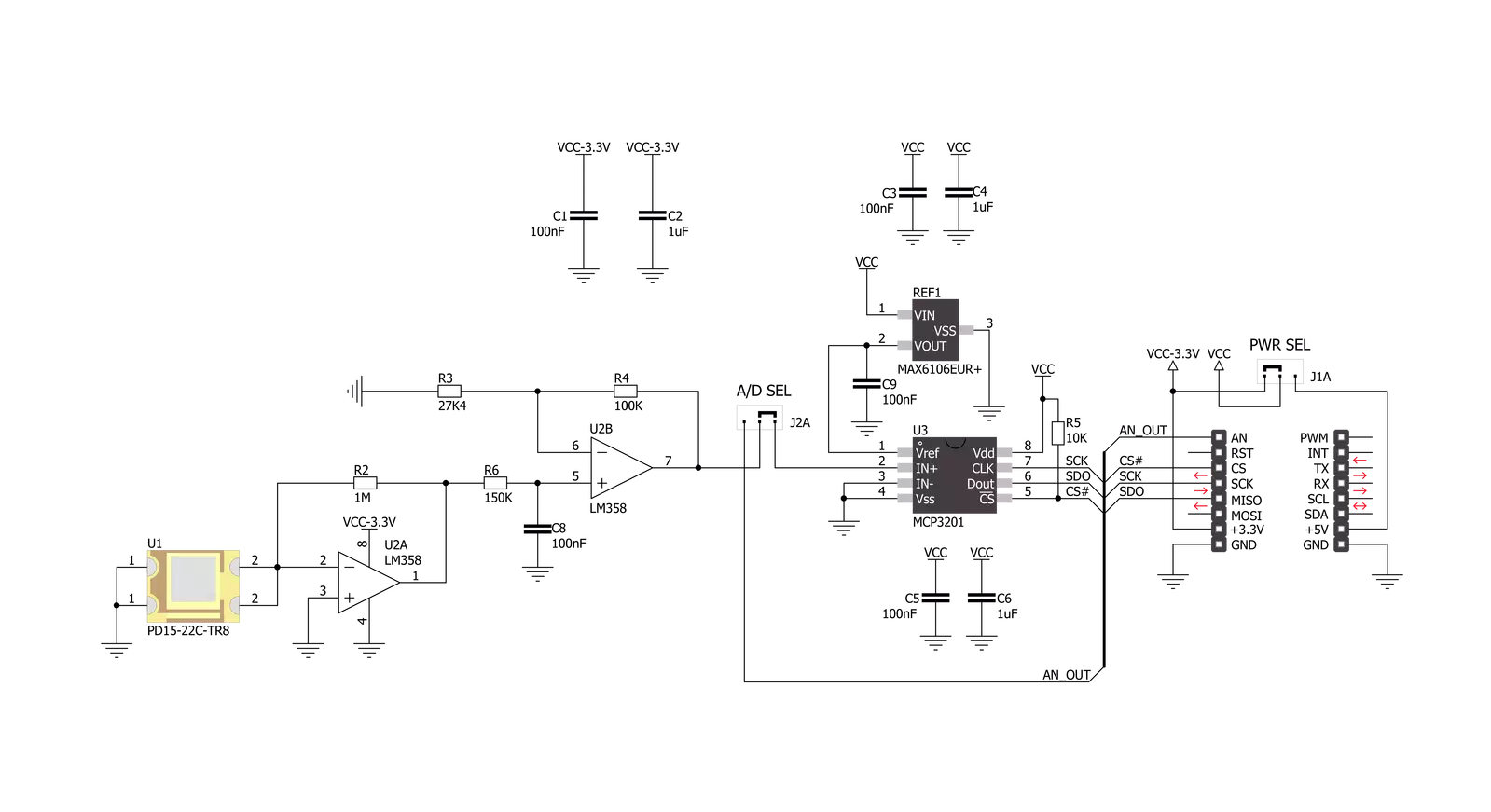 Light Click Schematic schematic