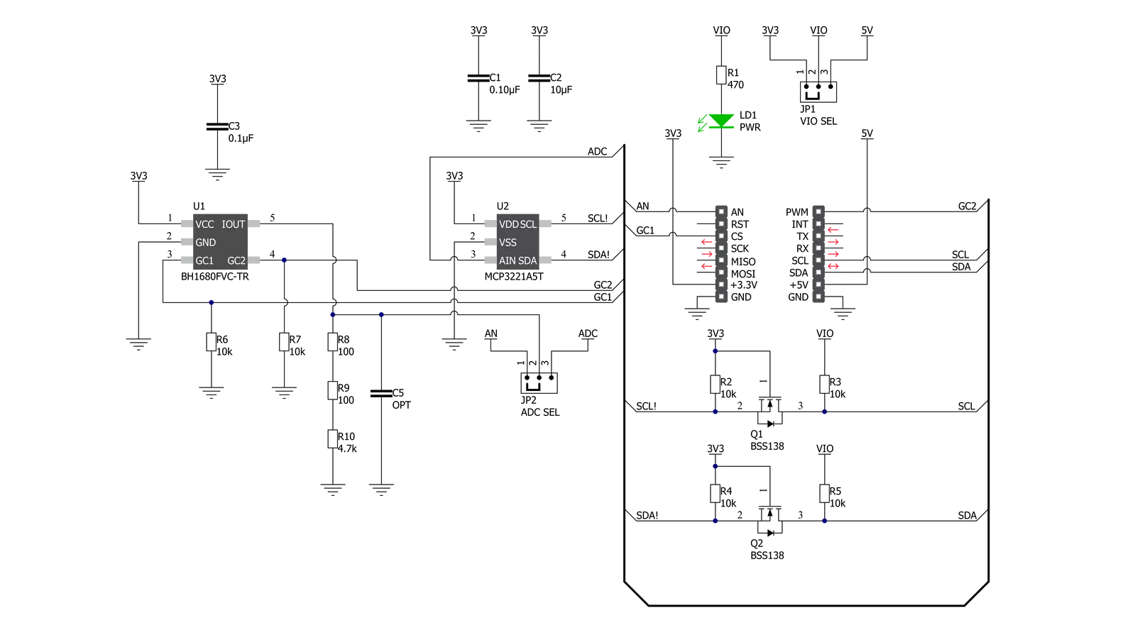 Ambient 18 Click Schematic schematic
