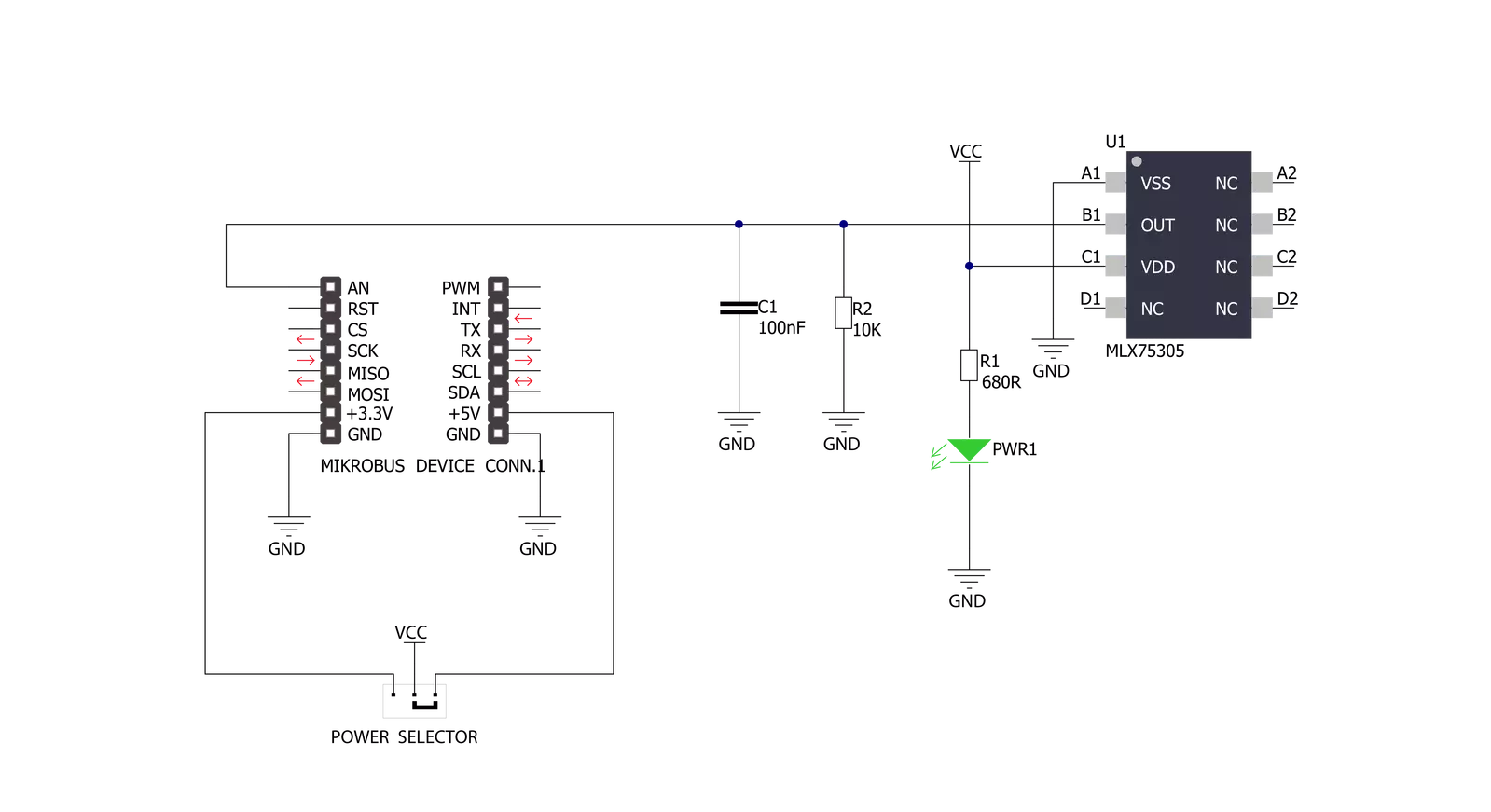 Ambient Click Schematic schematic