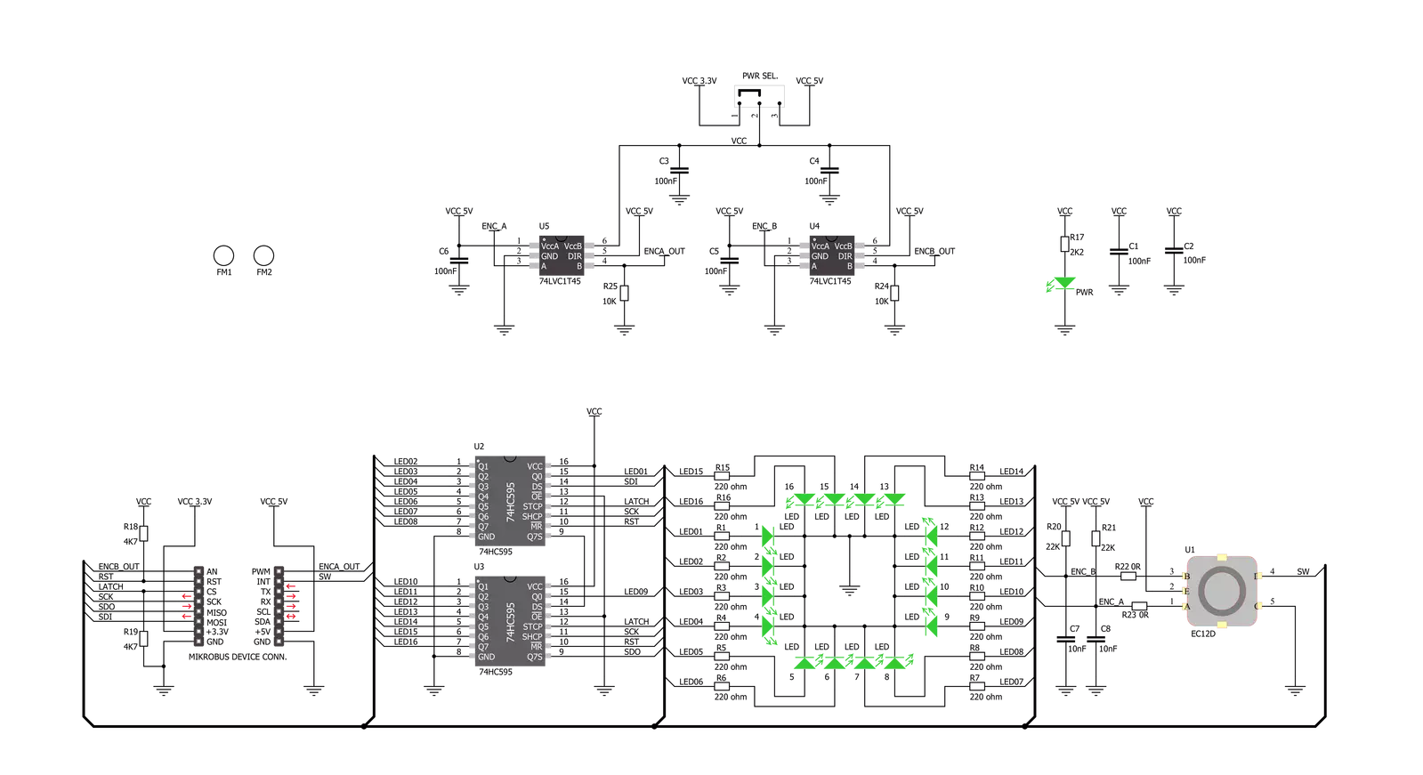 ROTARY G Click Schematic schematic