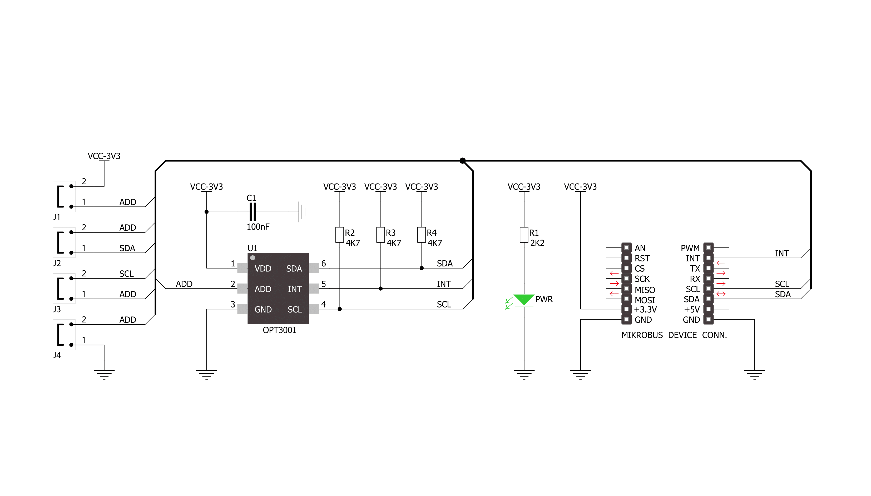 Ambient 2 Click Schematic schematic