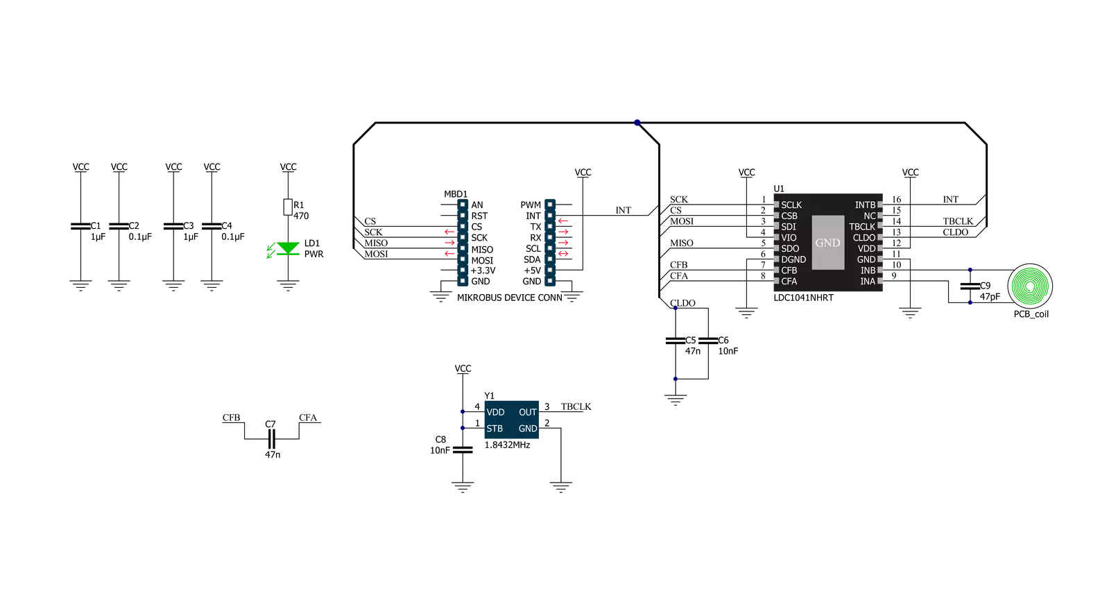 LDC 2 Click Schematic schematic
