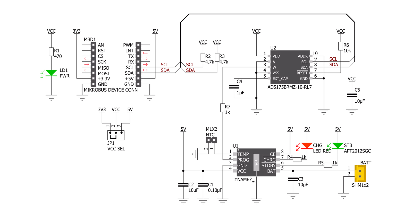 Charger 3 Click Schematic schematic