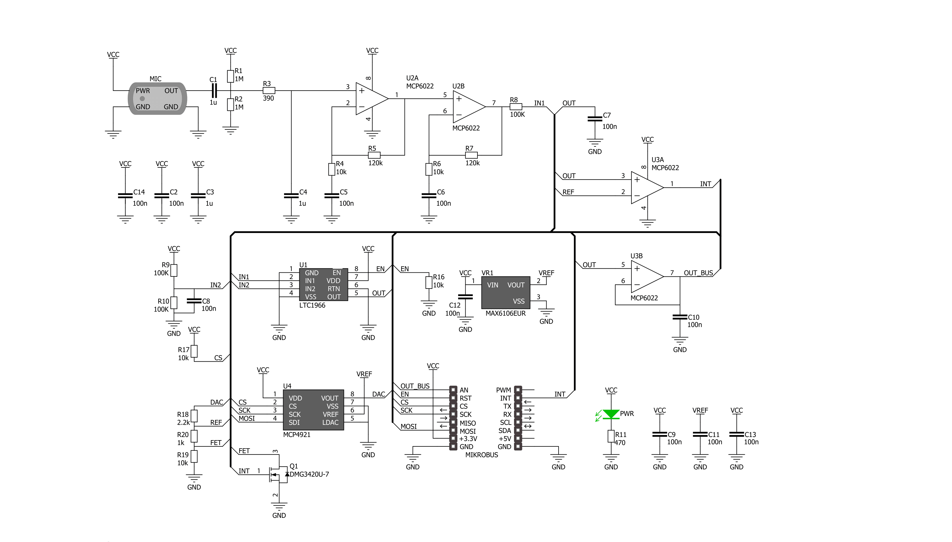 Noise Click Schematic schematic