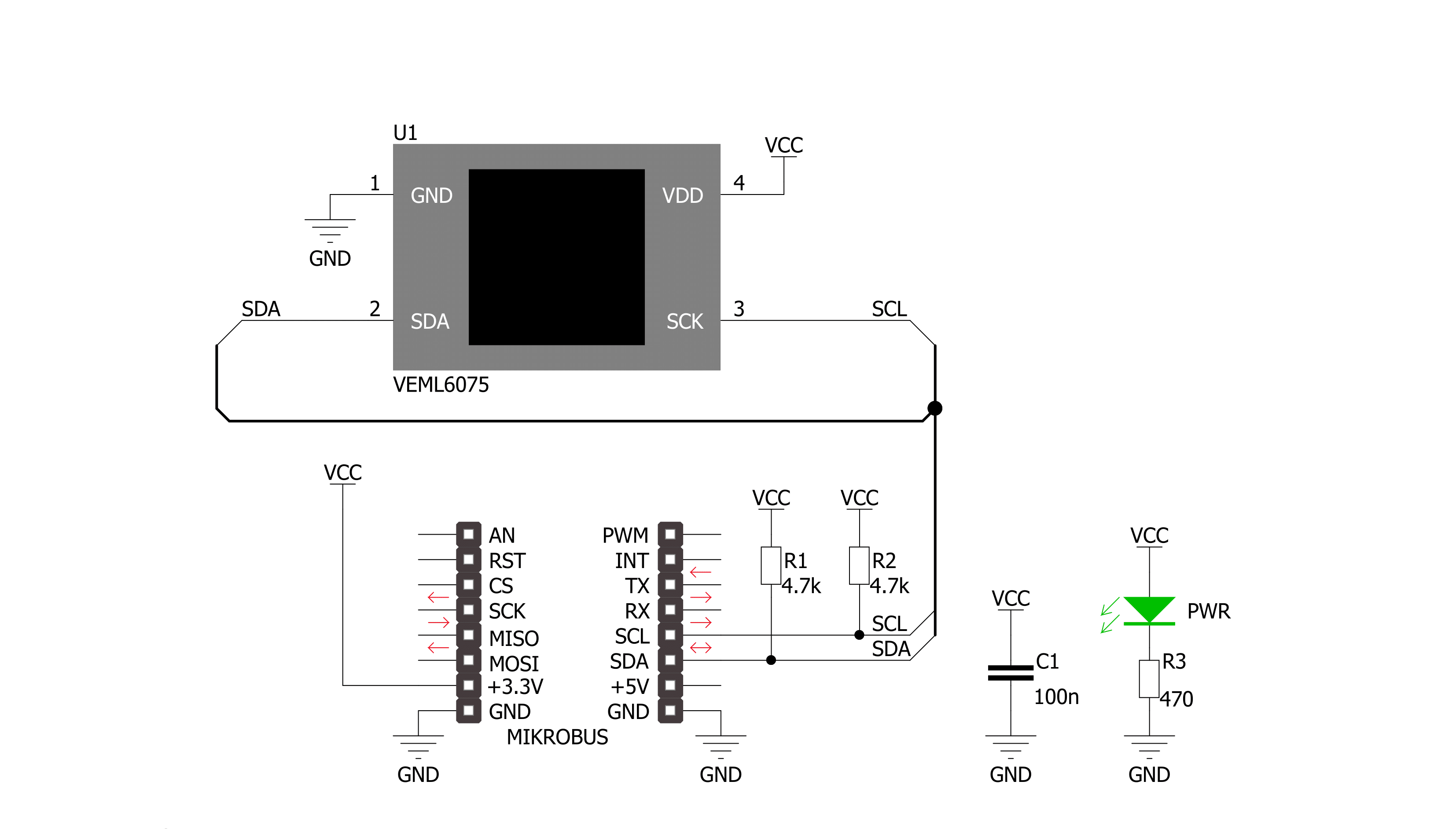 UV2 Click Schematic schematic