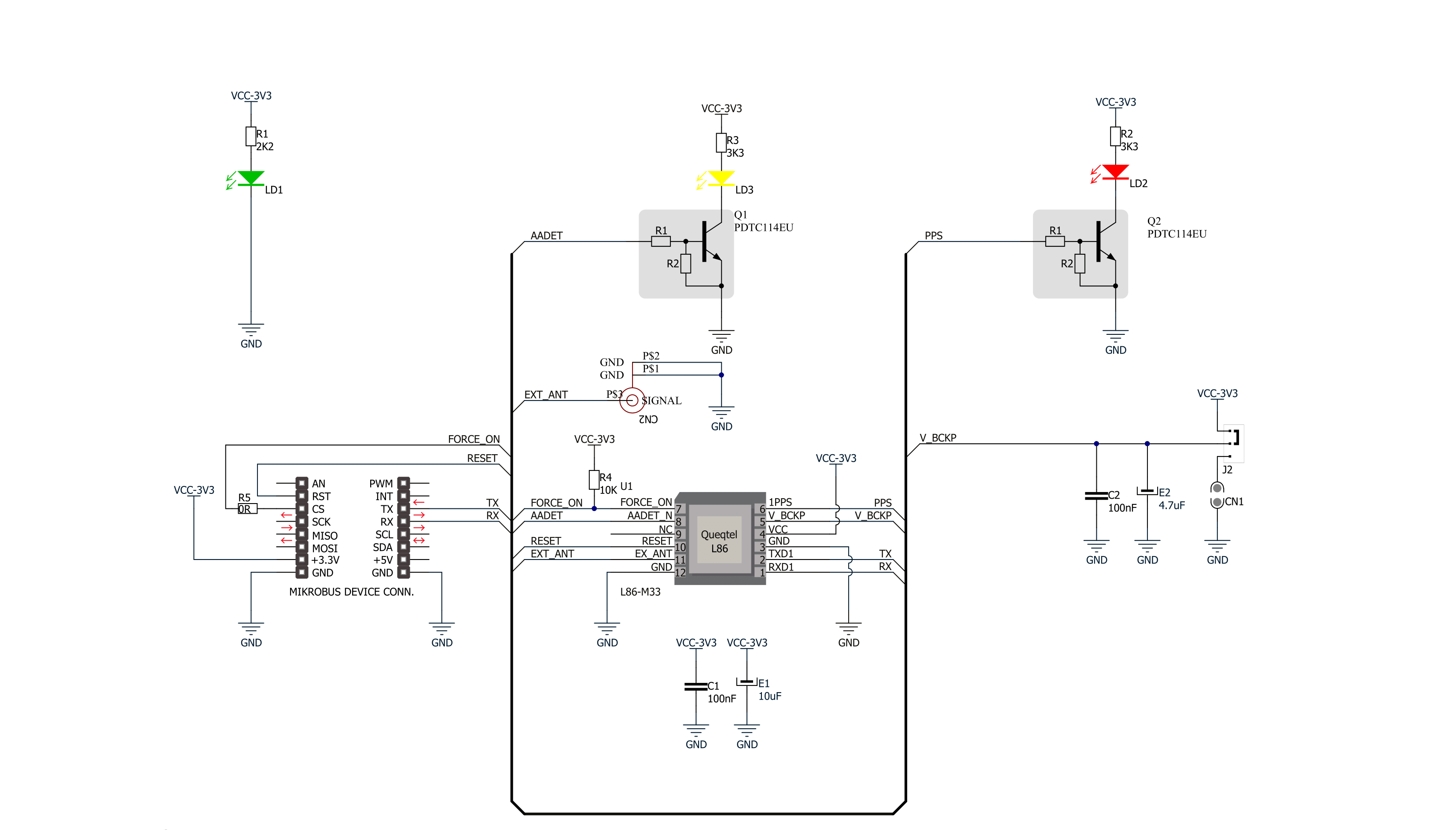 GNSS Click Schematic schematic