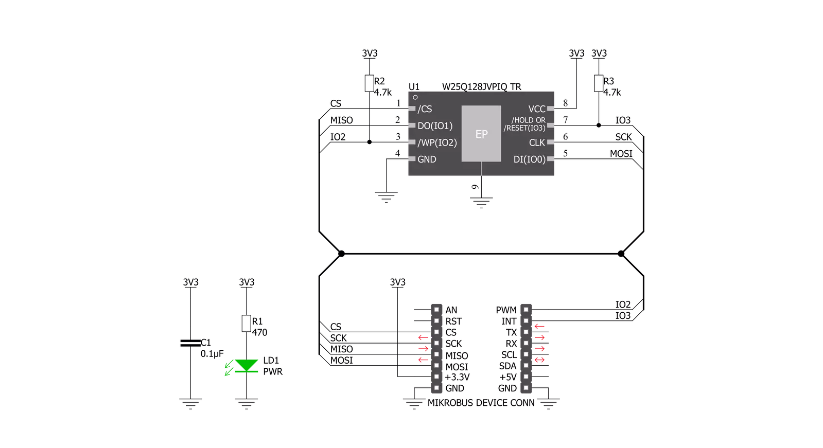 Flash 6 Click Schematic schematic