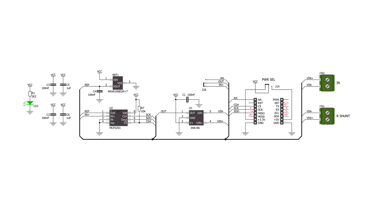 Current Click Schematic schematic