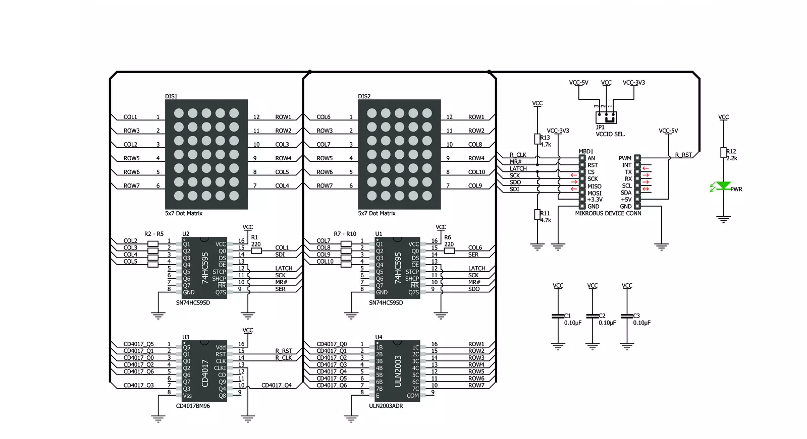 7x10 B Click  Schematic schematic