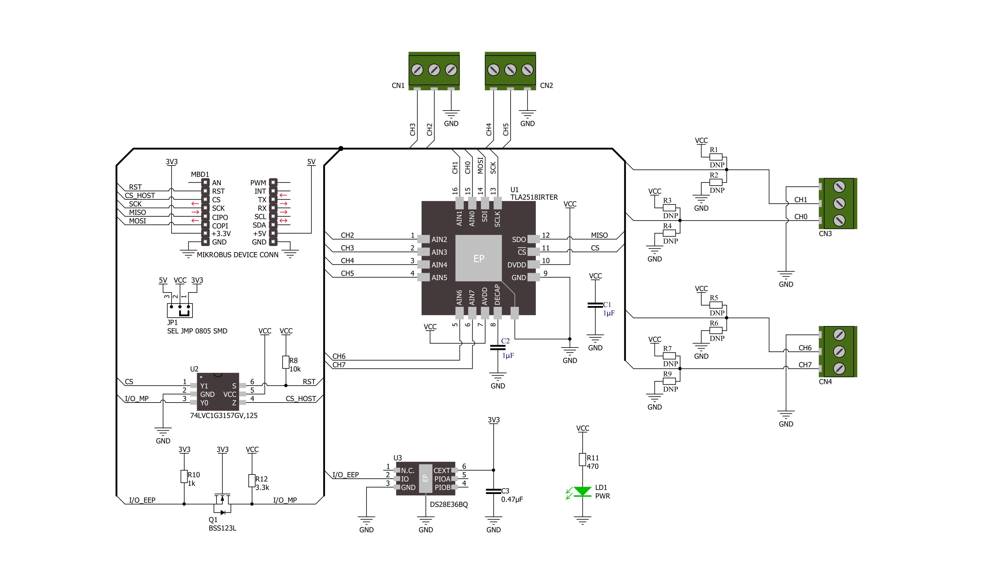 ADC 20 Click Schematic schematic