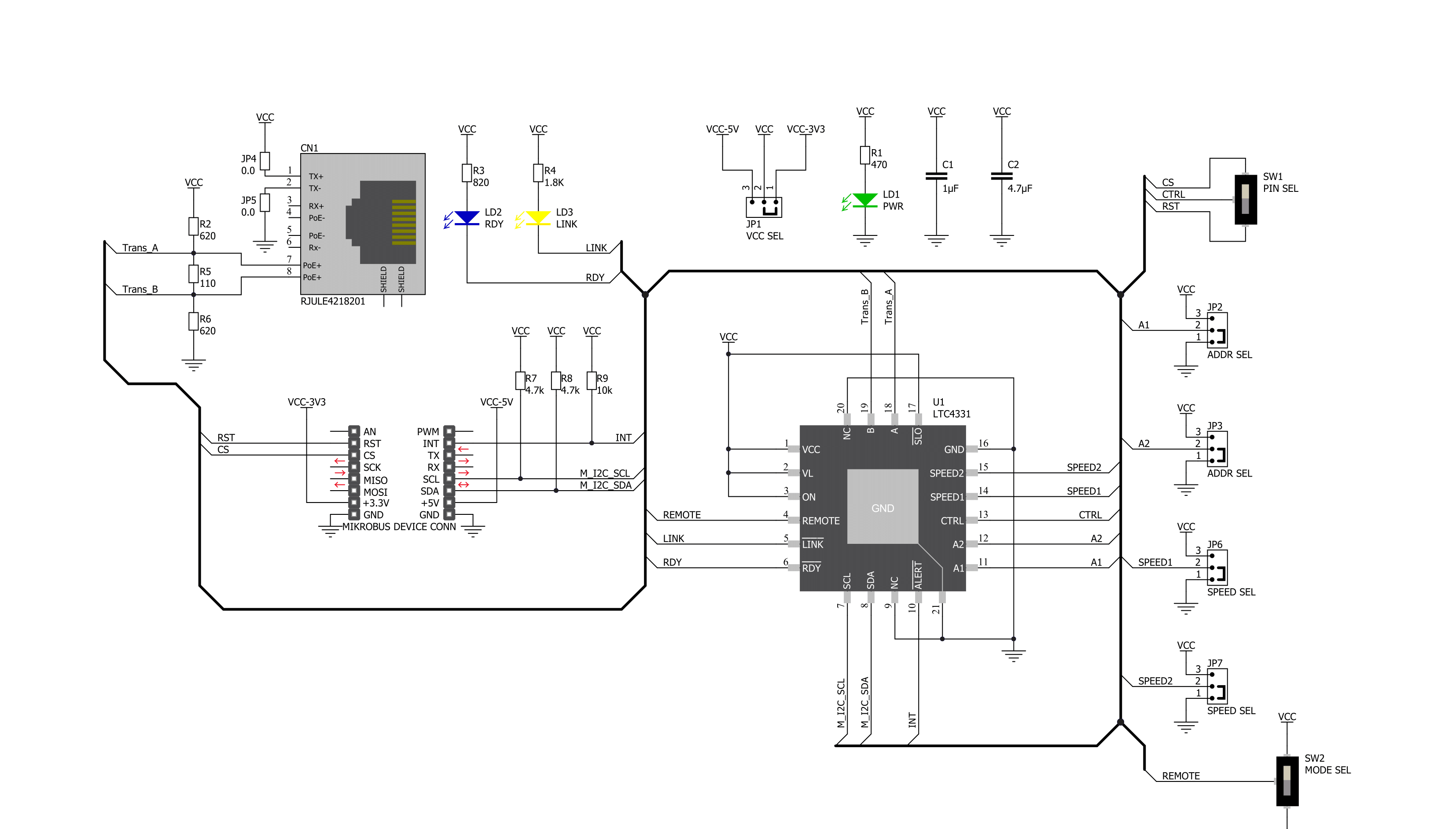 I2C Extend Click Schematic schematic