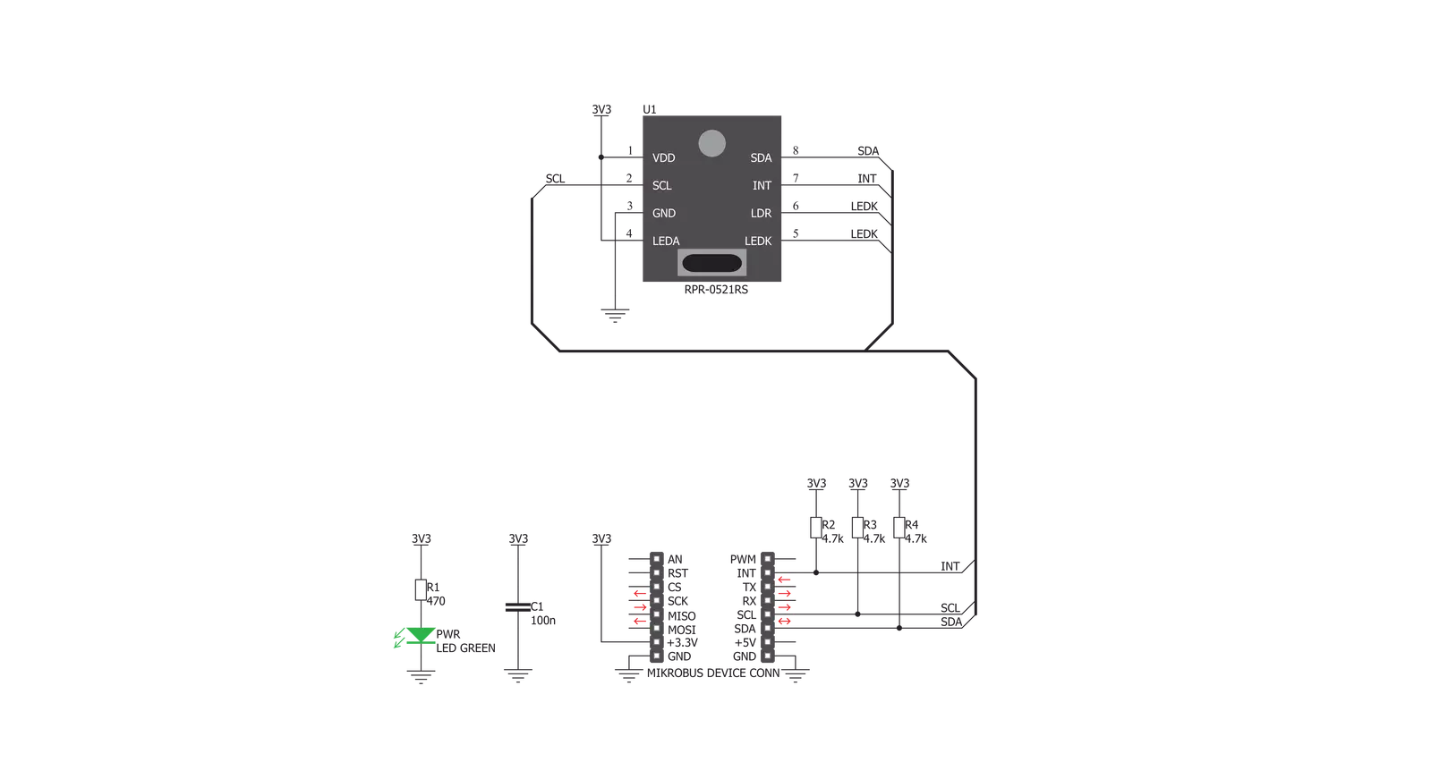 Proximity 11 Click Schematic schematic