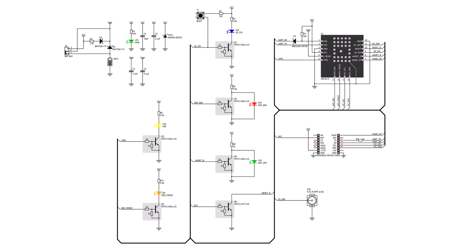 IRNSS Click Schematic schematic