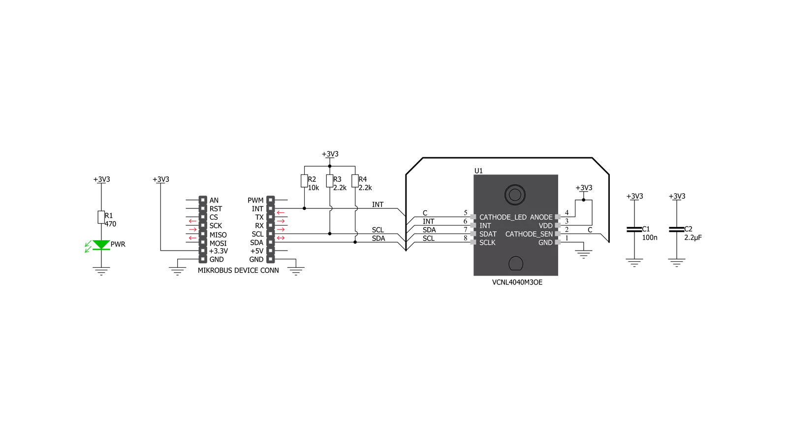 Proximity 9 Click Schematic schematic