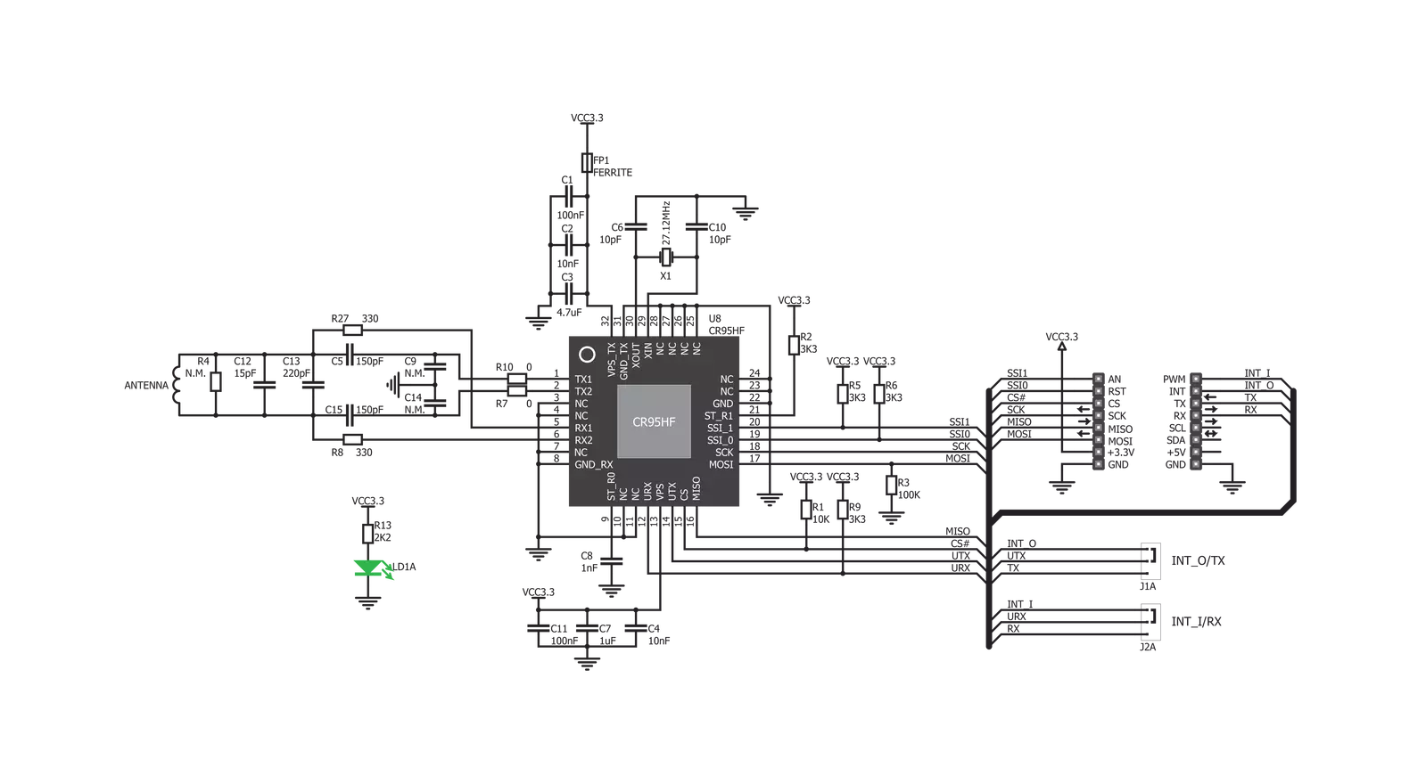 RFid Click Schematic schematic