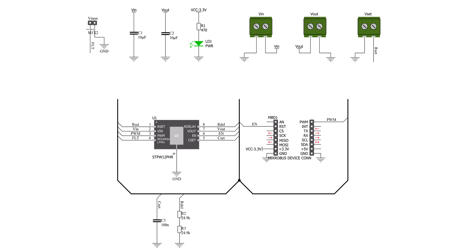 eFuse Click Schematic schematic