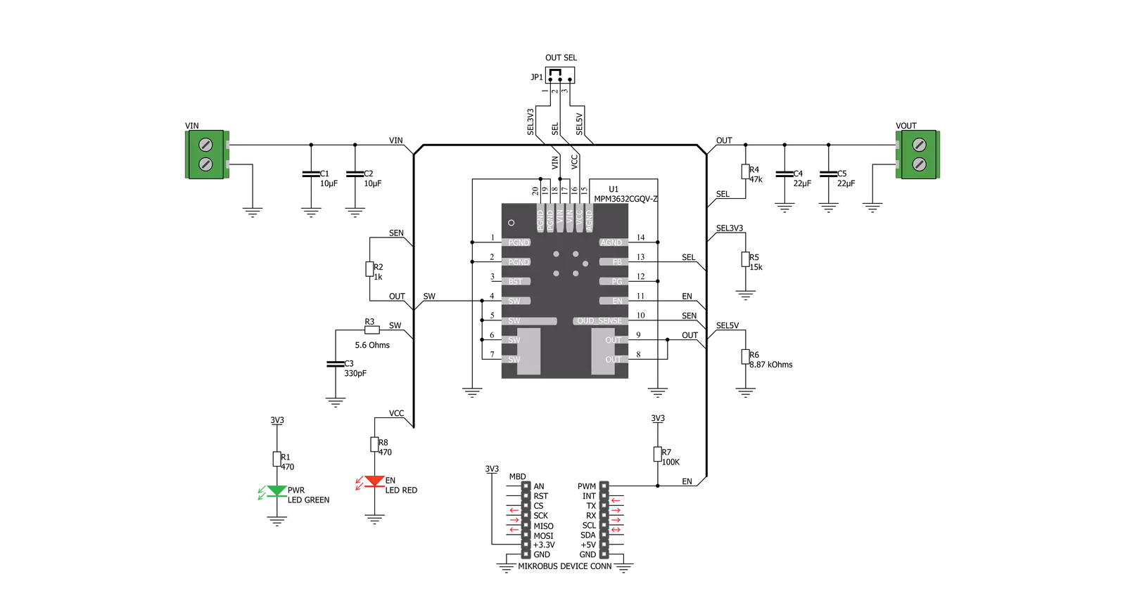 Buck 10 Click Schematic schematic