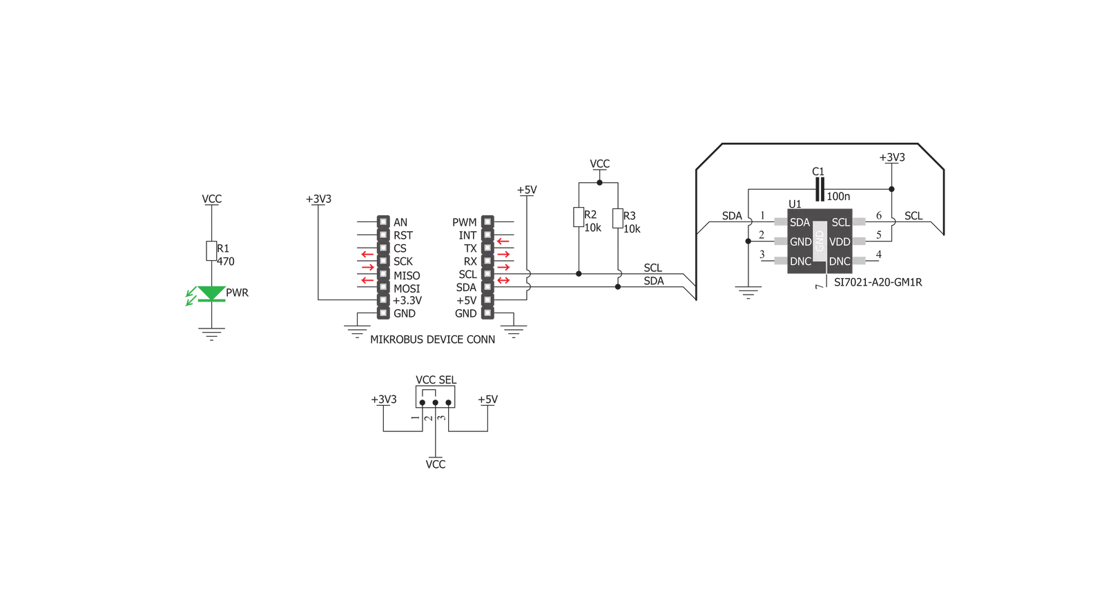 Temp&Hum 7 Click Schematic schematic
