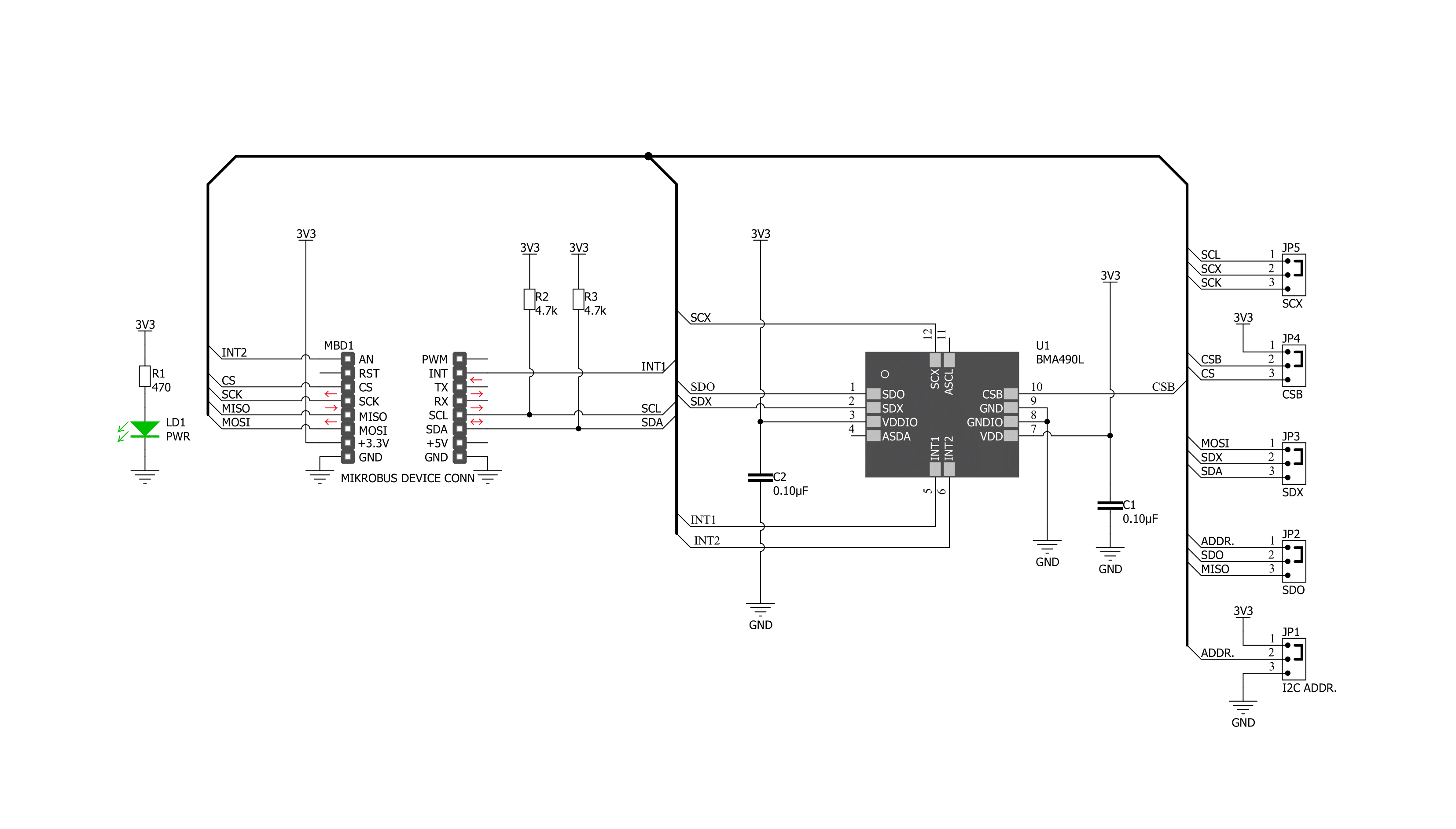 Accel 15 Click Schematic schematic