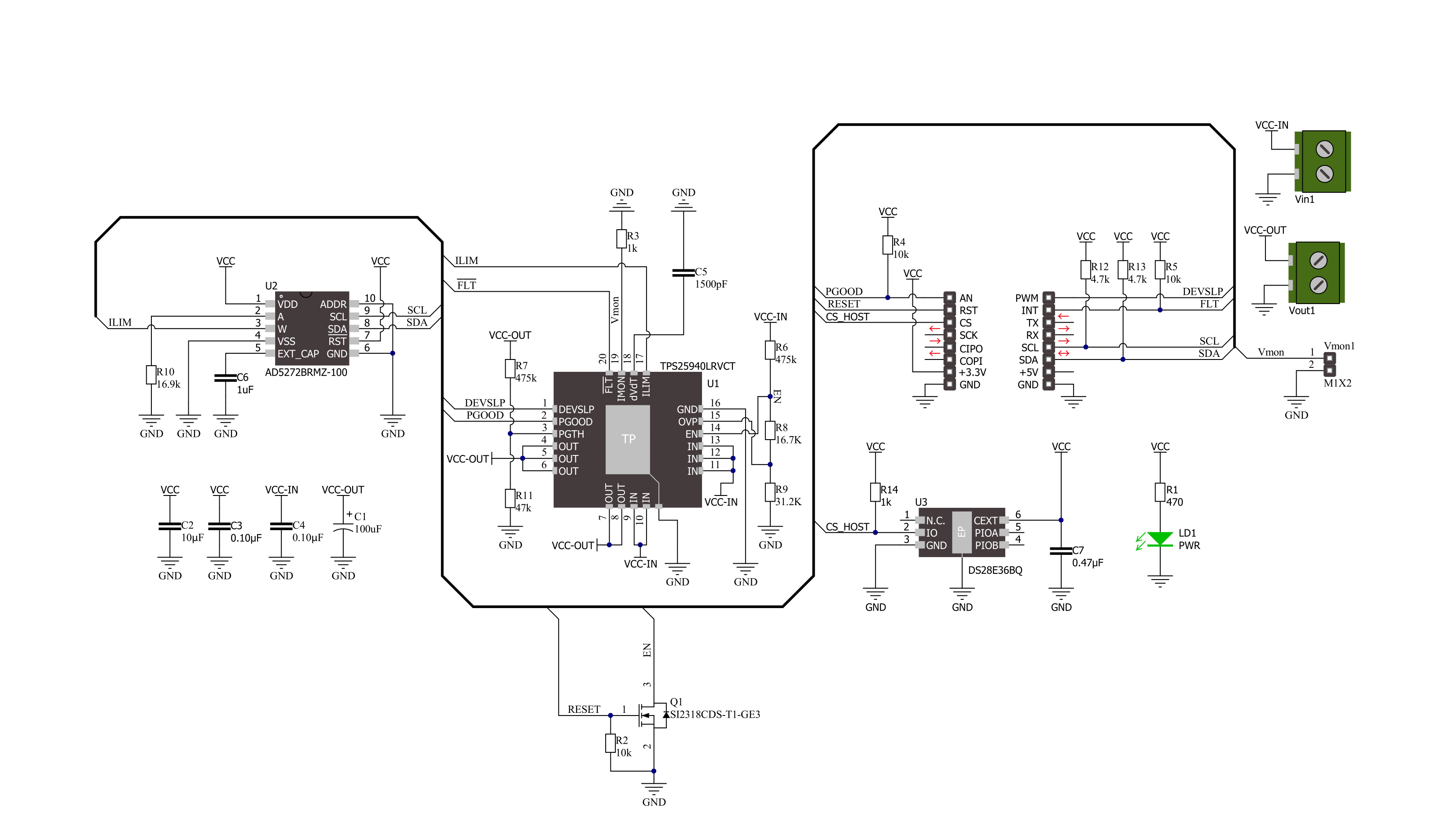 eFuse 4 Click Schematic schematic